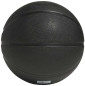 Preview: Adidas Basketball 3-Streifen Gummi-Basketball schwarz Gr. 7
